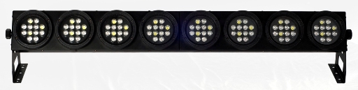 Blinder Light:96 x3w(24R+ 24G+ 24B + 24W)